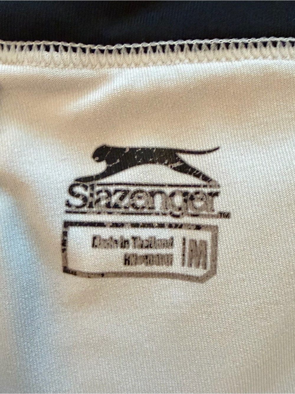 Slazenger White Golf Skort with Black Logo Accent - Picture 4 of 8